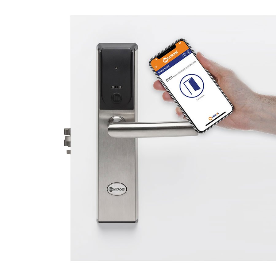 Slide Bluetooth Smart Lock for Hotels CLASSIC
